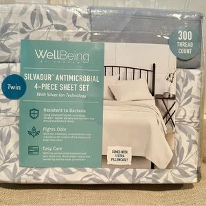 Silvadur Antimocrobial Sheet Set, New
